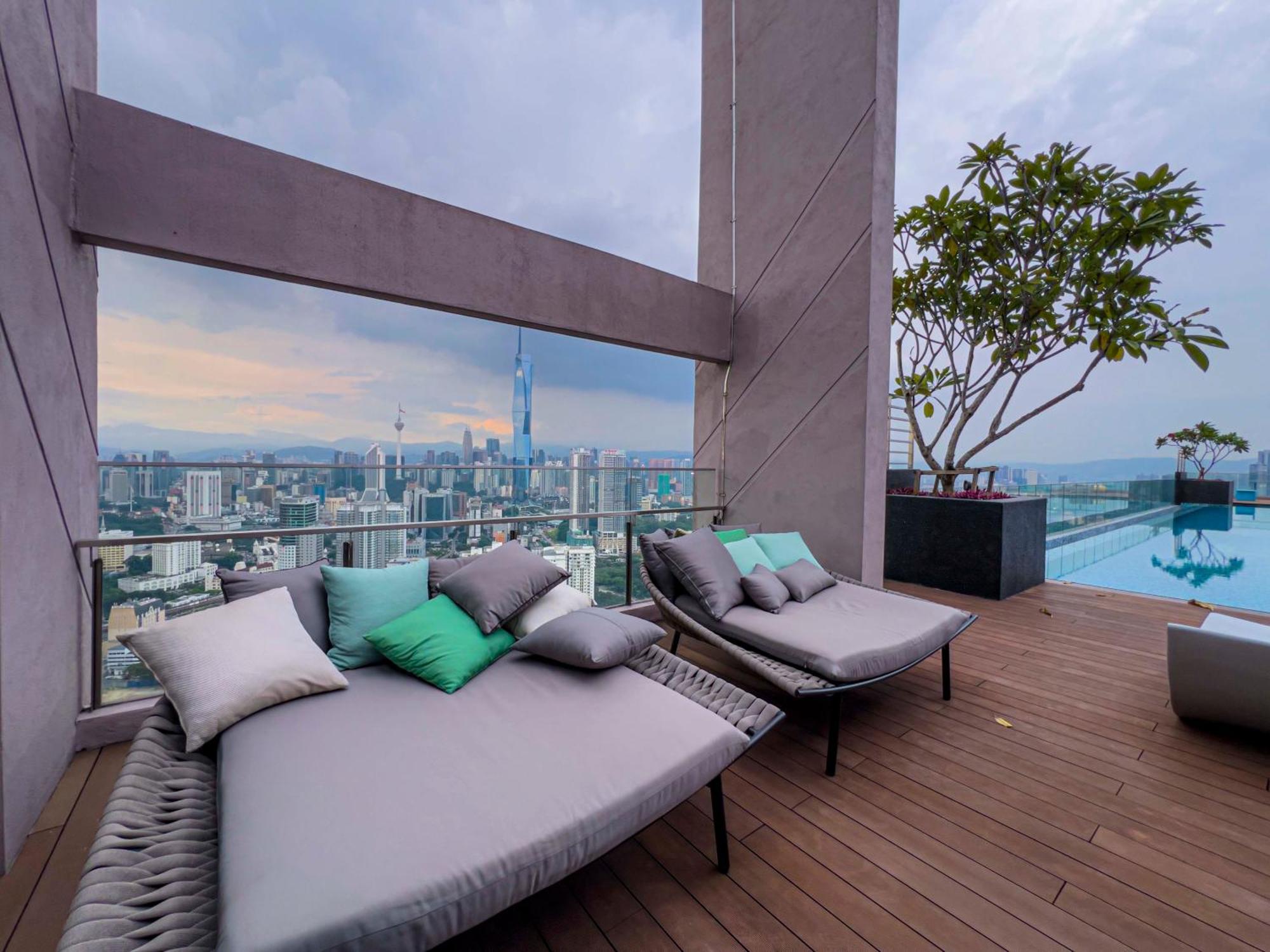 Sky Pool Suites Kl Sentral - Riveria City Kuala Lumpur Zewnętrze zdjęcie